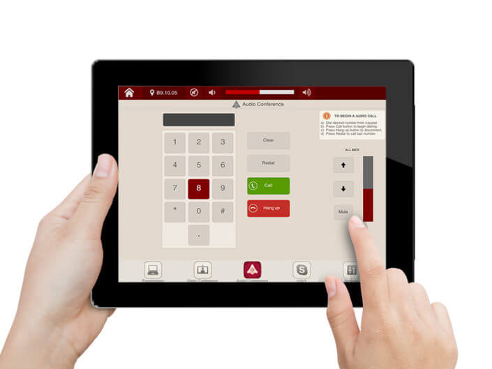 total-room-control-on-a-tablet room-control-on-a-tablet